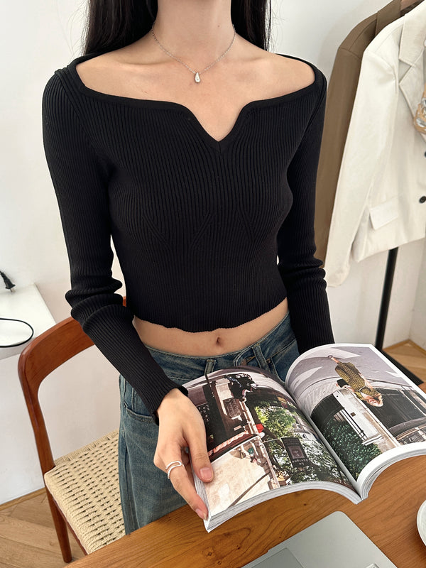 「虞美人」Knit Top