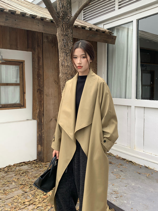 雁秋 / Long Trench Coat