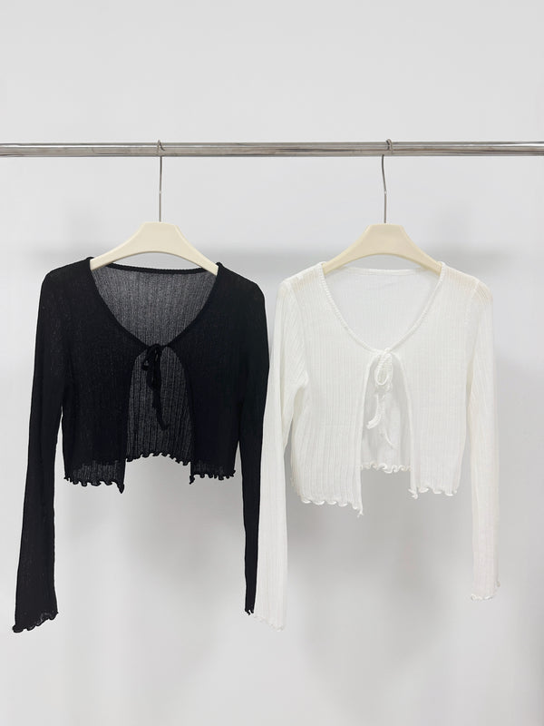 「晚雾」Knit Cardigan