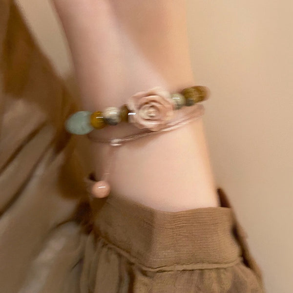 玫瑰编织手串 / Rose Bracelets