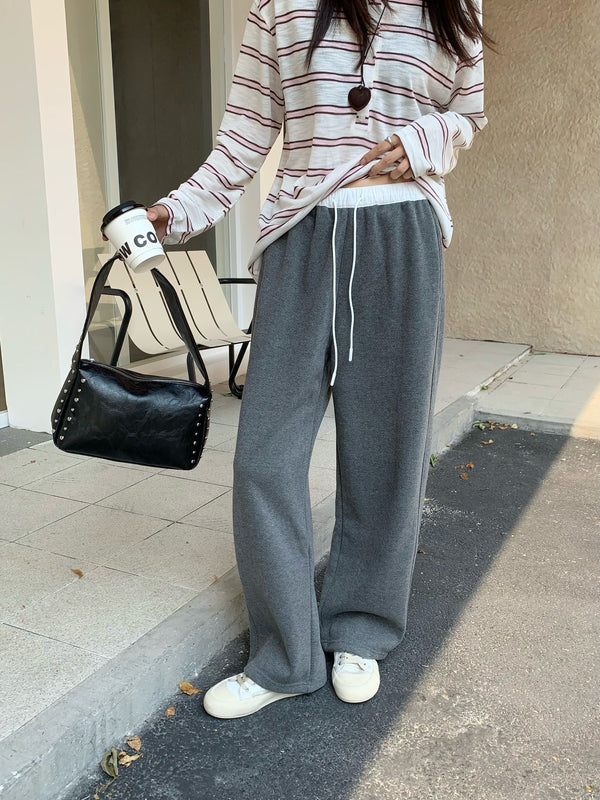 云水 / High-Waisted Wide-Leg Pants
