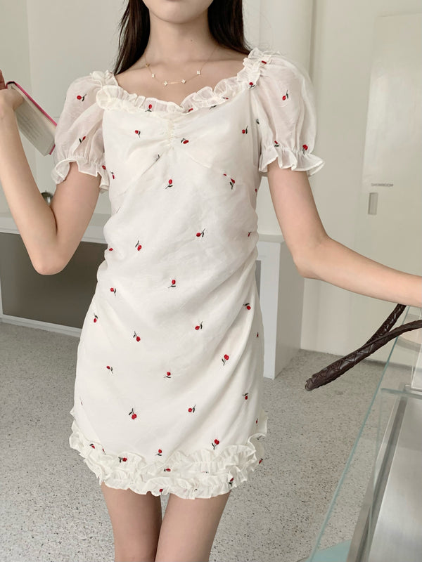 樱桃 / Cherry Printed Dress