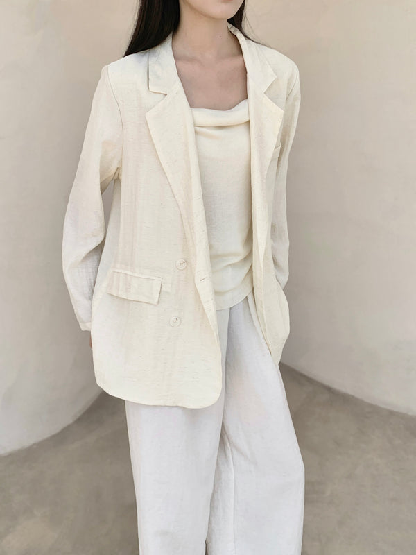 春眠 / Linen Blazer