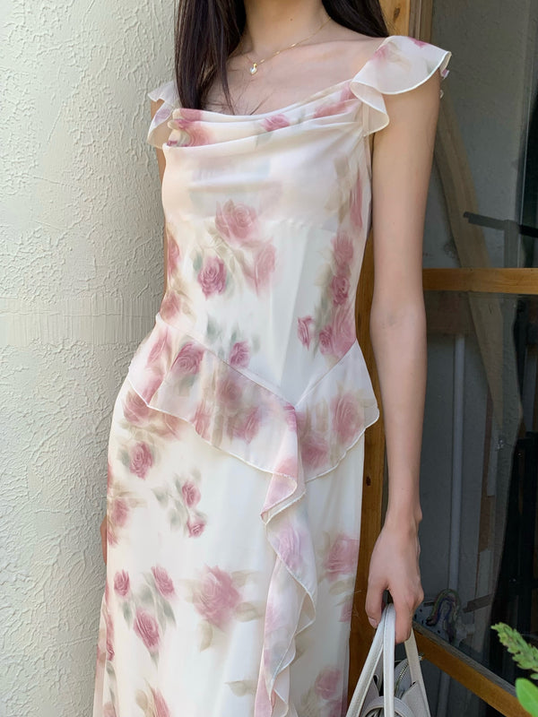 晚风 / Printed Slip Dress