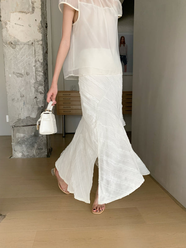 漫纱 / Mermaid Midi Skirt
