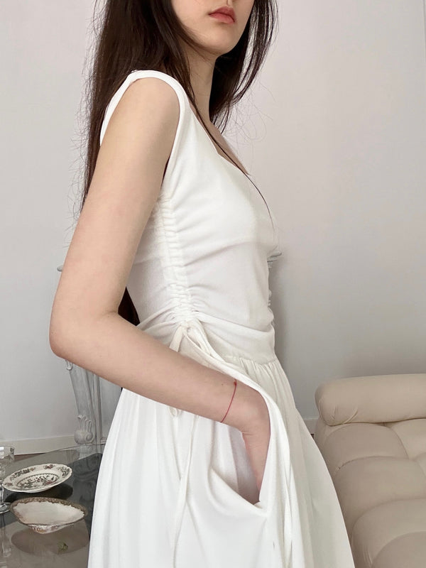 「风铃」sleeveless Long dress