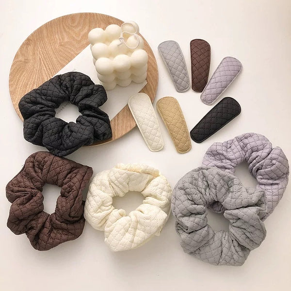 Scrunchie & Hair Clip Set